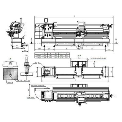 Токарно-винторезный станок Optimum OPTIturn TH6620D