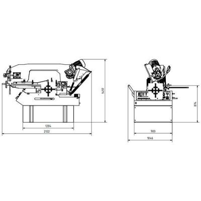 Ленточнопильный станок Optimum OPTIsaw SD500