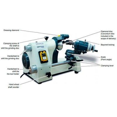 Заточный станок Optimum OPTIgrind GH 20T
