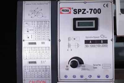 Токарно-винторезный станок Proma SPZ-700