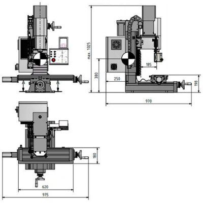 Сверлильно-фрезерный станок Optimum OPTImill MF4-B