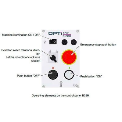 Вертикально-сверлильный станок Optimum OPTIdrill B28H
