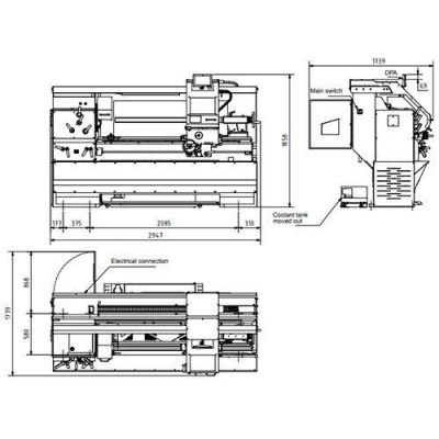 Токарно-винторезный станок Optimum OPTIturn TX5216