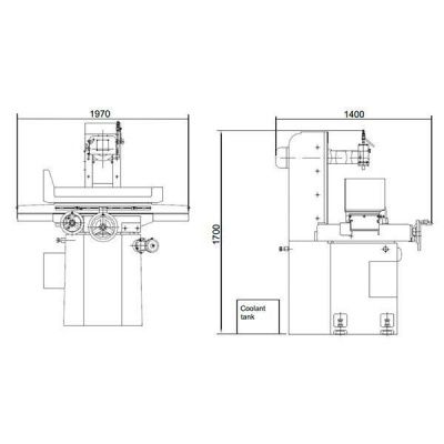 Плоскошлифовальный станок Optimum OPTIgrind GT 22