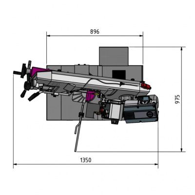 Ленточнопильный станок Optimum OPTIsaw SD281V