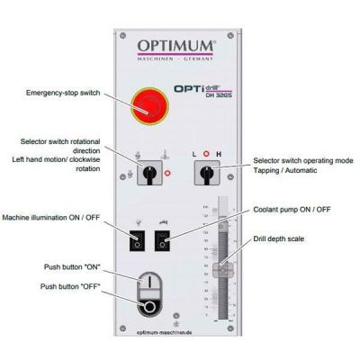 Вертикально-сверлильный станок Optimum OPTIdrill DH32GS