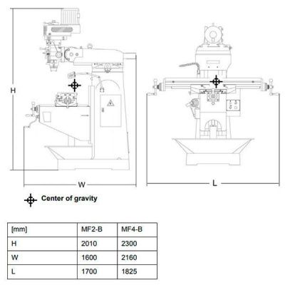 Сверлильно-фрезерный станок Optimum OPTImill MF2-B