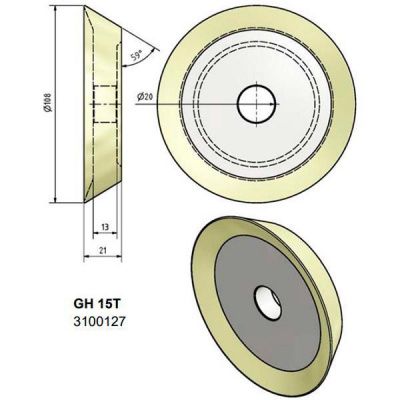 Заточный станок Optimum OPTIgrind GH