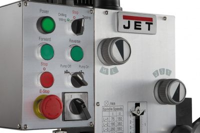 Сверлильно-фрезерный станок Jet JMD-45LPFD с УЦИ