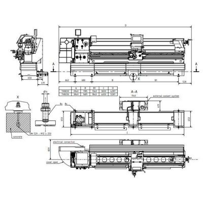 Токарно-винторезный станок Optimum OPTIturn TH8030D