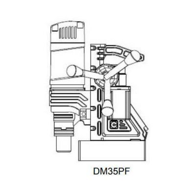 Магнитный сверлильный станок Optimum OPTIdrill DM35PF